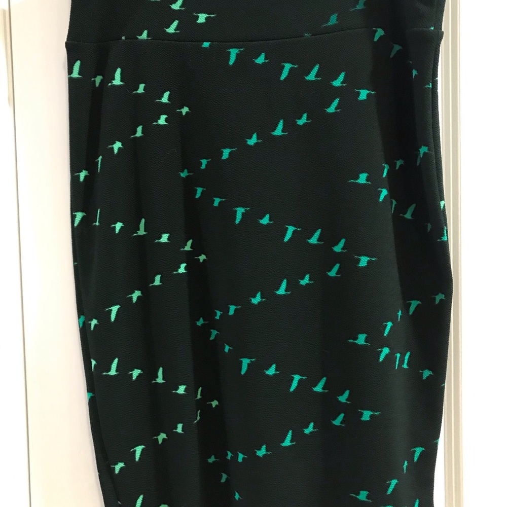 LuLaRoe Cassie Pencil Skirt - Birds